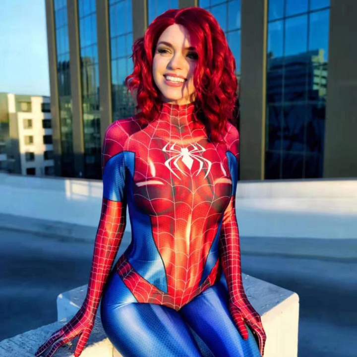 Cosplay She-Venom e Spider-Girl - Aranhaverso