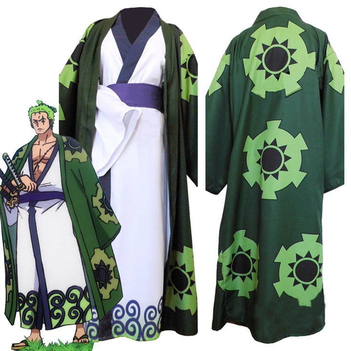 Cosplay Kimono Roronoa Zoro - One Piece