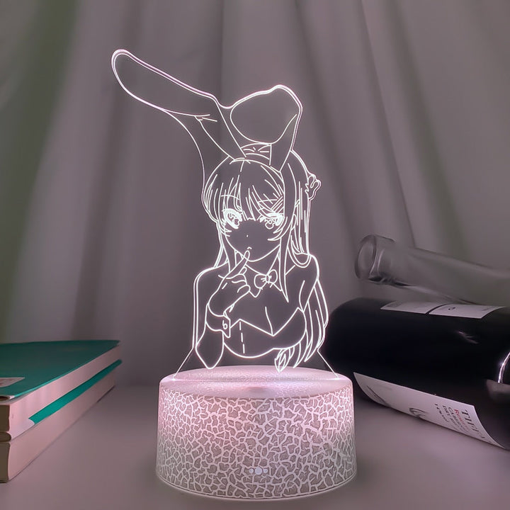 Luminária Mai Sakurajima - Bunny Girl Senpai