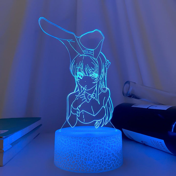 Luminária Mai Sakurajima - Bunny Girl Senpai